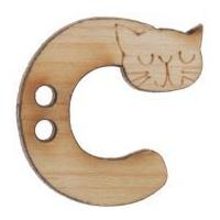 Impex Wood Alphabet Letter Butto...