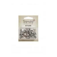 Impex Pyramid Shape Sew On Metal Studs Silver