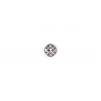 impex geometric design round buttons pearl black