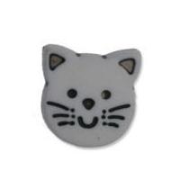 Impex Kitten Shape Buttons 13mm Blue