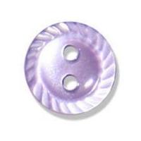 Impex Cut Edge Polyester Buttons 13mm Lilac