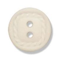 impex 2 hole stitch buttons 25mm white