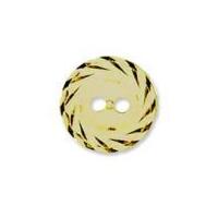 impex 2 hole crystal buttons 20mm yellow