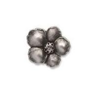 Impex Metal Flower Buttons
