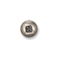 impex 4 hole metal buttons 24mm silver