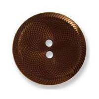 impex 2 hole nylon buttons 24mm brown