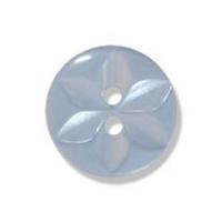 Impex Polyester Star Buttons 10mm Pale Blue