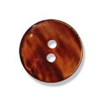 Impex Dyed Agoya Shell Buttons Brown