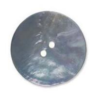 Impex Dyed Agoya Shell Buttons Pale Blue