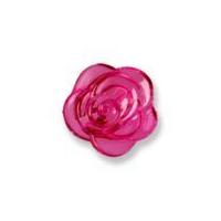 Impex 3D Rose Shape Buttons Lilac