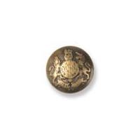 Impex Military Style Metal Buttons 21mm Bronze