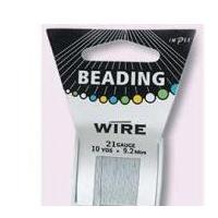 Impex 21 Gauge Beading Wire 9m White