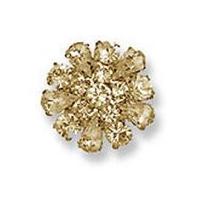 Impex Flower Diamante Buttons