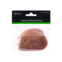Impex Natural Wool Roving Coffee