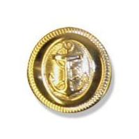 Impex Anchor Buttons 15mm Gold