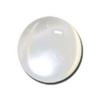 Impex Polyester Shank Buttons 10mm White