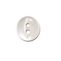 Impex Pearilsed Fisheye Buttons Pearl White