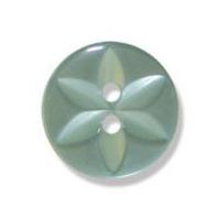 Impex Polyester Star Buttons 10mm Dark Teal