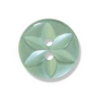 Impex Polyester Star Buttons 10mm Green