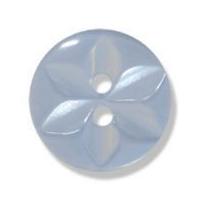 Impex Polyester Star Buttons 17mm Pale Blue