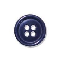 Impex 4 Hole Jacket Buttons 15mm Navy