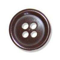 Impex 4 Hole Jacket Buttons 25mm Brown