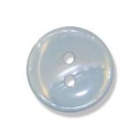 Impex Polyester Stripe Buttons Pale Blue