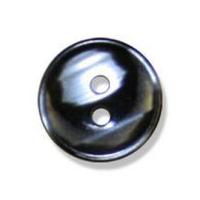 Impex Polyester Stripe Buttons Black