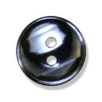 Impex Polyester Stripe Buttons Black
