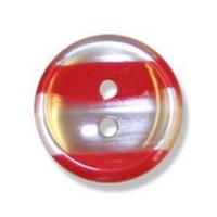 Impex Polyester Stripe Buttons Red