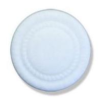 Impex Matt Shank Double Rim Buttons White