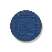 Impex Round with Square Insert Buttons Navy