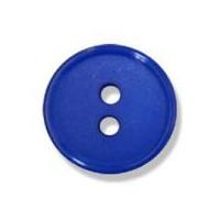 Impex 2 Hole Flat Top Narrow Rim Buttons 15mm Purple