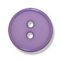 impex 2 hole flat top narrow rim buttons 21mm lilac