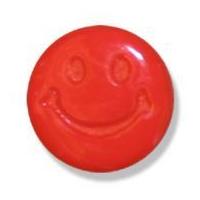 Impex Smiley Face Buttons Red