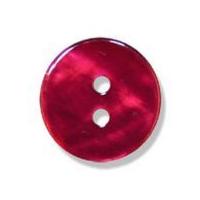 Impex Dyed Agoya Shell Buttons Red