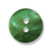 Impex Dyed Agoya Shell Buttons Emerald Green