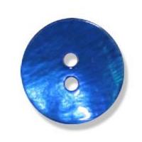 Impex Dyed Agoya Shell Buttons Royal Blue