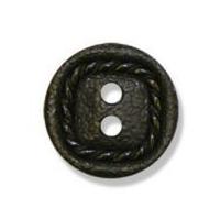 Impex 2 Hole Stitch Buttons 15mm Black