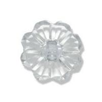 Impex Clear Flower Buttons