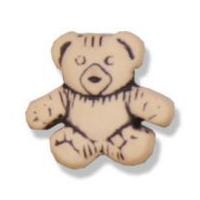 impex teddy bear shape buttons