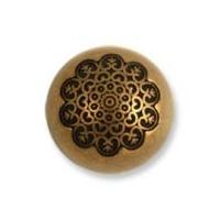 Impex Metal Dome Buttons 21mm Bronze