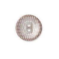 Impex Textured Metal 2 Hole Buttons Copper