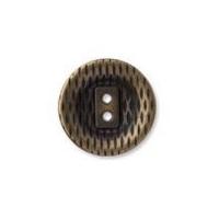 Impex Textured Metal 2 Hole Buttons Bronze