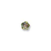Impex 3D Rose Shape Buttons Green