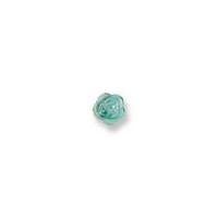 Impex 3D Rose Shape Buttons Turquoise