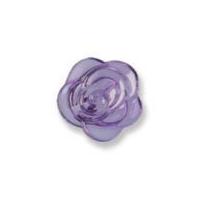 Impex 3D Rose Shape Buttons Purple