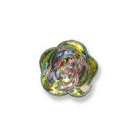 Impex 3D Rose Shape Buttons Green