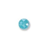 Impex Hi Gloss Faceted Shank Buttons Blue