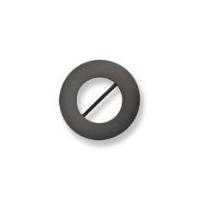 Impex Round Plastic Buckle 50mm Black